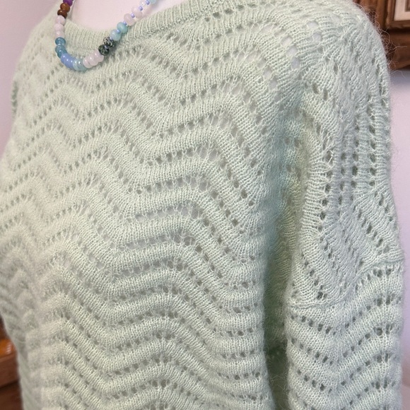 Light Green Women's Sweater Marine Layer (Sezane look) - Picture 2 of 7